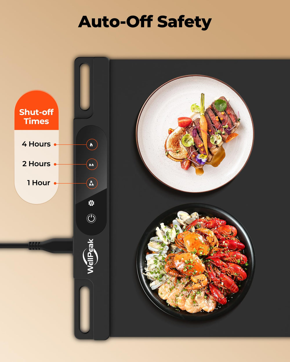 WELLPEAK Electric Food Warming Mat