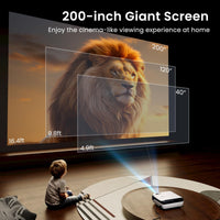 HAPPRUN H1 Native 1080P Bluetooth Projector