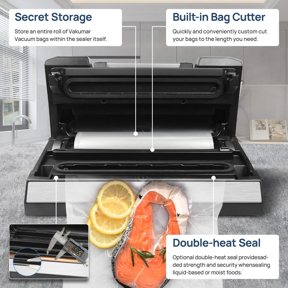 Vakumar Precision Vacuum Sealer Pro with Cutter