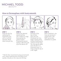 Michael Todd Sonicsmooth – Sonic Dermaplane Razor for Women