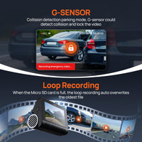 70mai 4K Dual Dash Cam with GPS, WiFi 6, ADAS and 24H Parking Mode