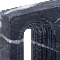 Curva Black Marble Object