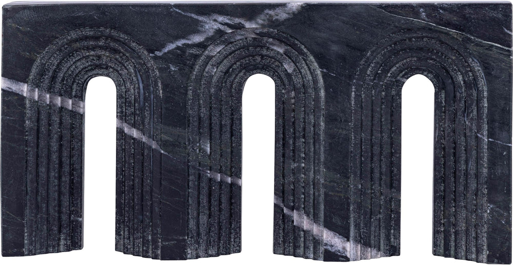 Curva Black Marble Object