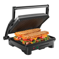 Panini Press Grill Sandwich Maker with Non Stick Plates
