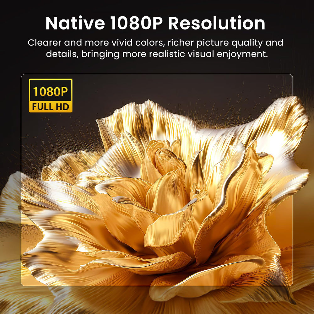 HAPPRUN H1 Native 1080P Bluetooth Projector