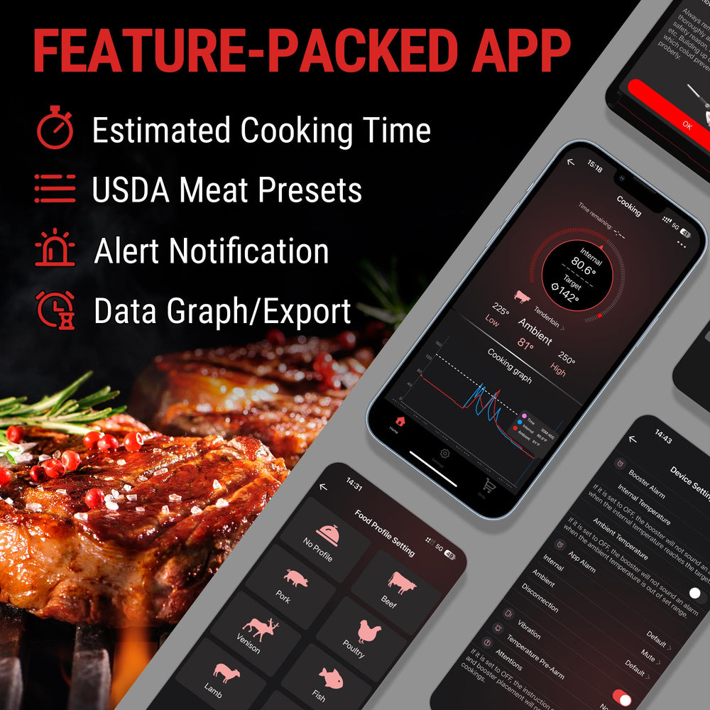 ThermoPro TempSpike Wireless Meat Thermometer
