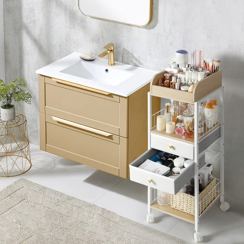 Makeup & Skincare Organizer with Drawers – Vanity Storage Holder