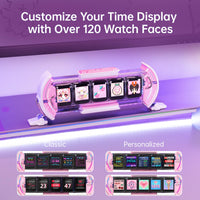 Divoom Times Gate Yellow – Cyberpunk Digital Clock