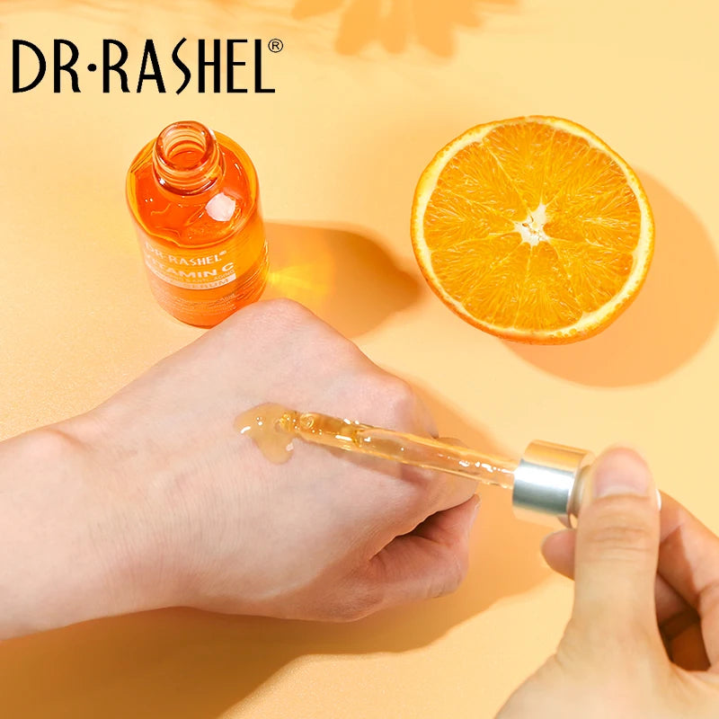 DR RASHEL Vitamin C Serum – Brightening & Anti-Aging Face Serum with Hyaluronic Acid (50ml)